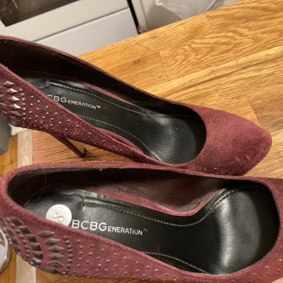 Burgundy high heels - Picture 11 of 11